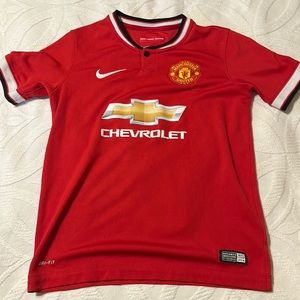 Red Di Maria Manchester United Jersey